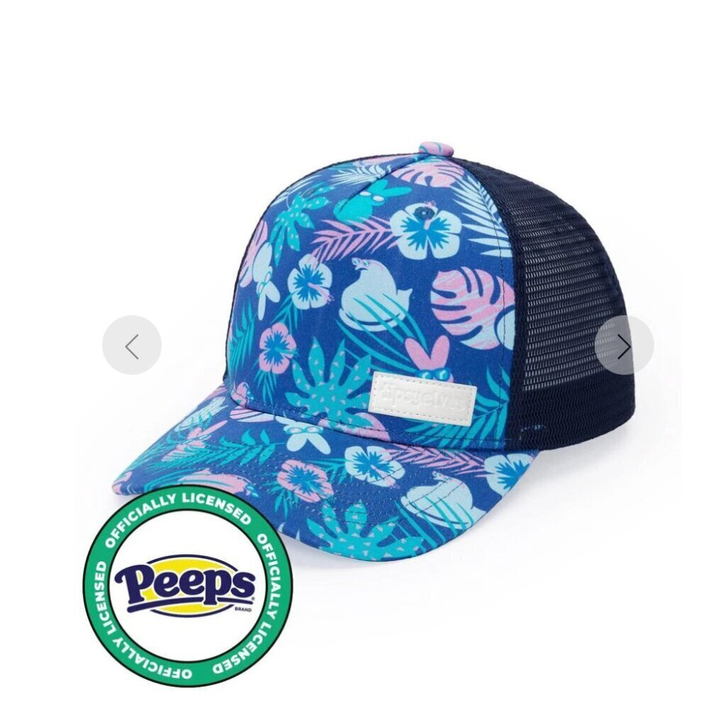 NEW! Tipsy Elves x PEEPS® Floral Bunnies Tropical Trucker Hat